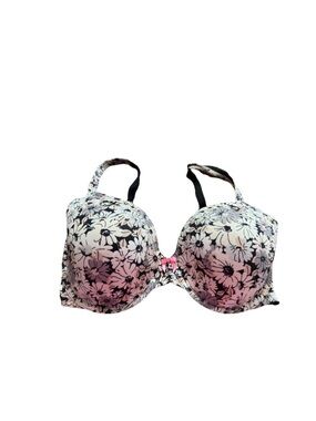 Victoria Secret Women’s Floral Rhinestone Body Full Coverage Bra! 36DD
